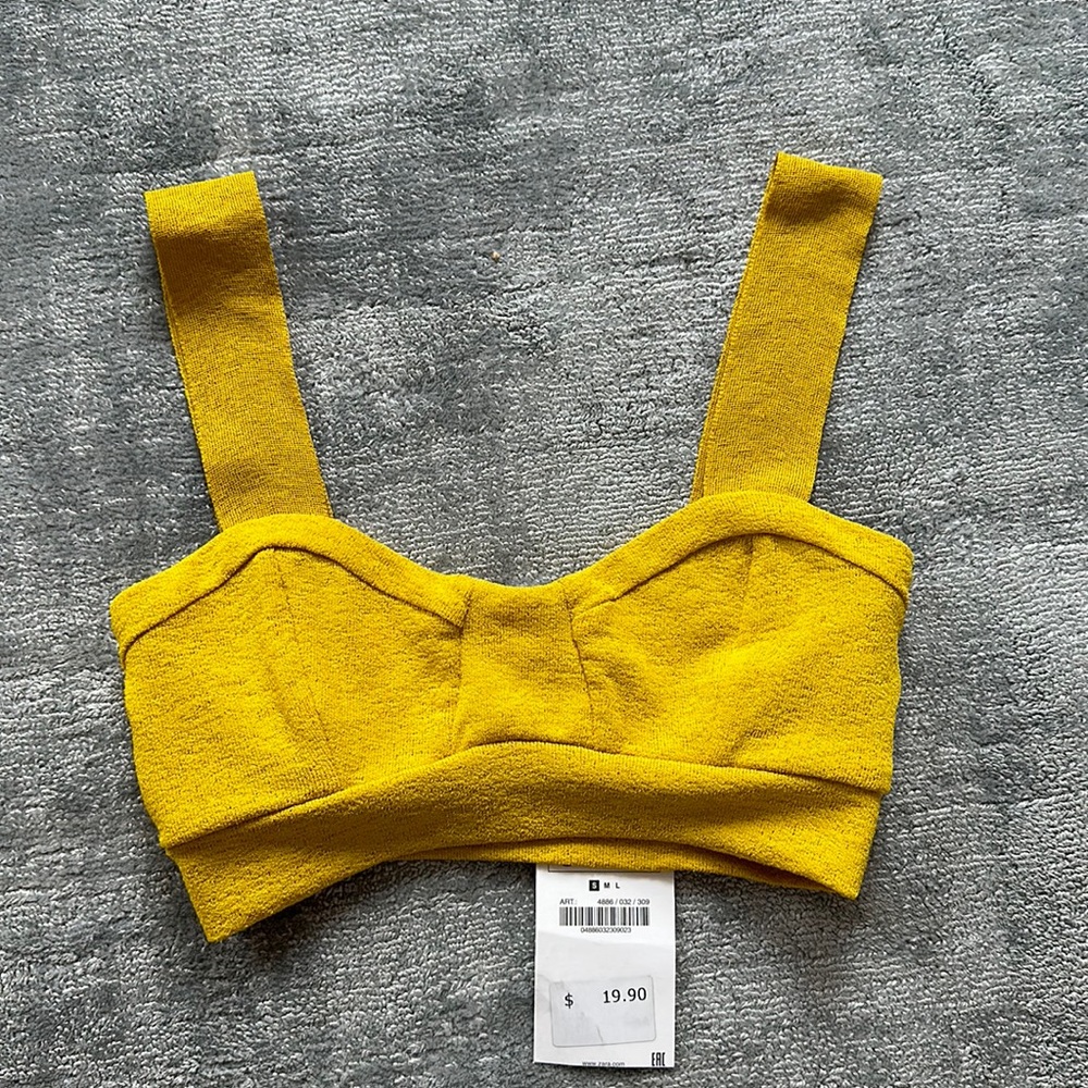 Zara - Yellow Bra